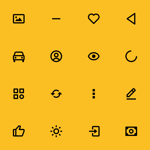 Popular BoxIcons icons: Image icon, Minus icon, Heart icon, Left Arrow icon, Car icon, User Circle icon, Show icon, Loader Alt icon, Category icon, Refresh icon, Dots Vertical icon, Edit Alt icon, Like icon, Sun icon, Log In icon, Money icon