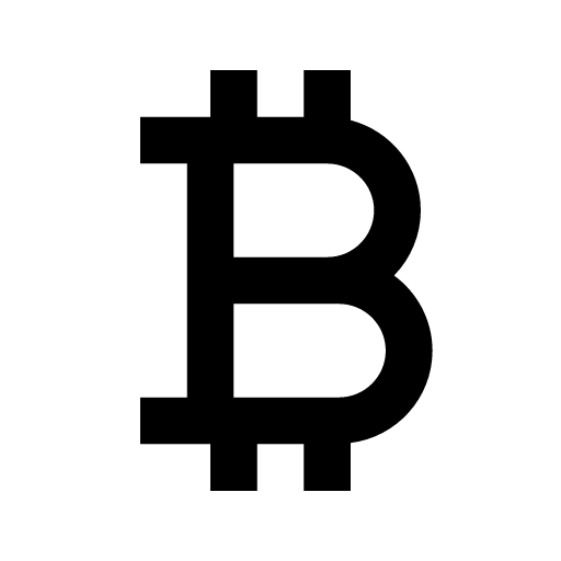 Bitcoin icon by BoxIcons in PNG format
