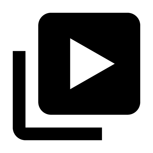 Videos icon by BoxIcons Solid in PNG format
