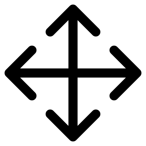 Move icon by IonIcons in PNG format