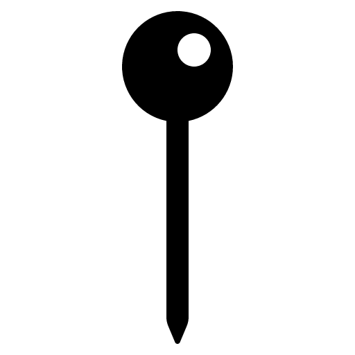 Pin icon by IonIcons in PNG format