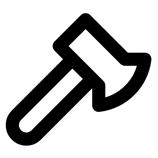 Axe icon by Lucide Icons in PNG format