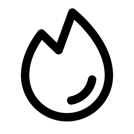 Fire icon by Phosphor in PNG format