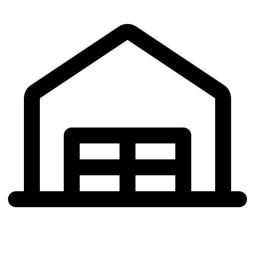 Garage icon by Phosphor in PNG format