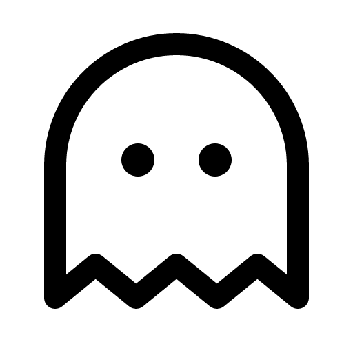 Ghost icon by Phosphor in PNG format